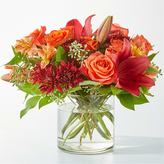 Crimson Leaves Bouquet –  Flowers The Bouquet Of Roses, Tampa FL