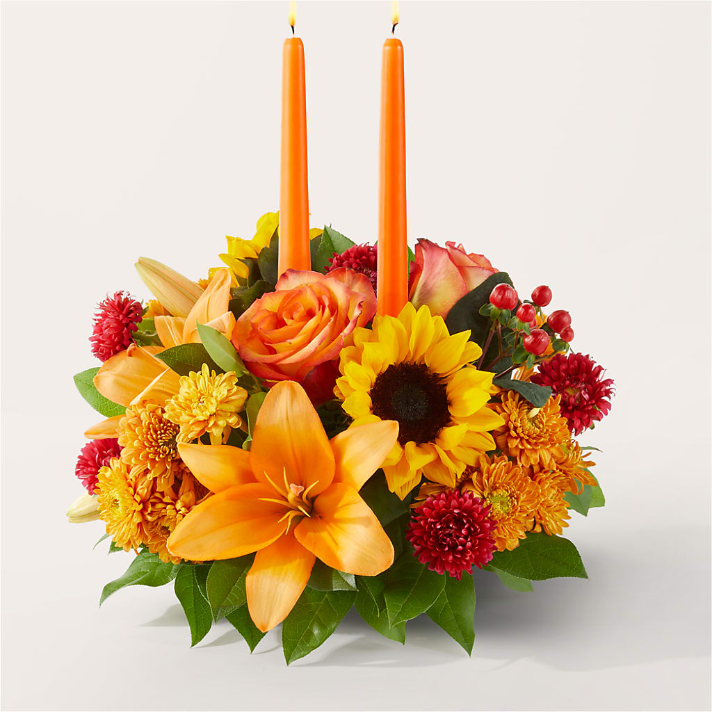 Grateful Centerpiece –  Flowers The Bouquet Of Roses, Tampa FL