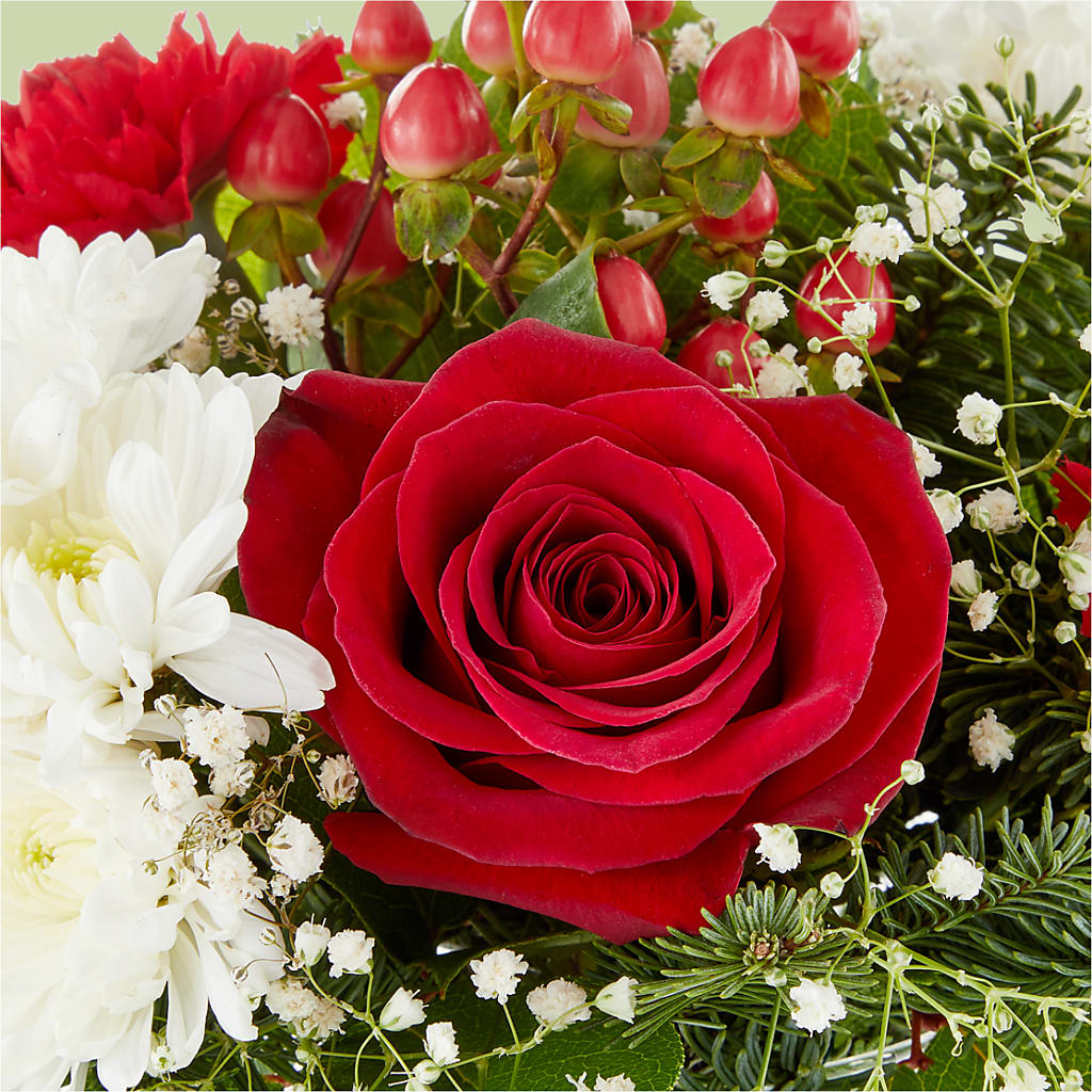 Chance of Flurries Bouquet –  Flowers The Bouquet Of Roses, Tampa FL