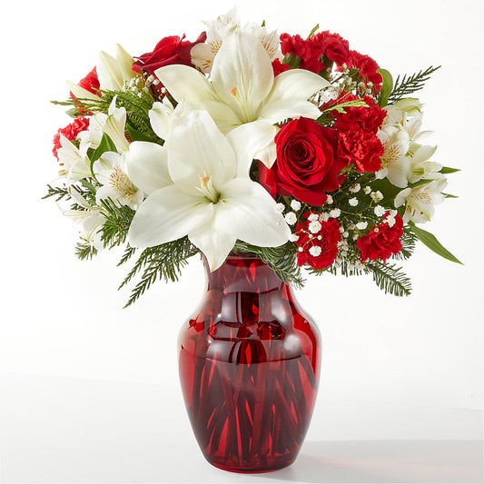 Holiday Season Bouquet –  Flowers The Bouquet Of Roses, Tampa FL