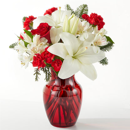 Holiday Season Bouquet –  Flowers The Bouquet Of Roses, Tampa FL
