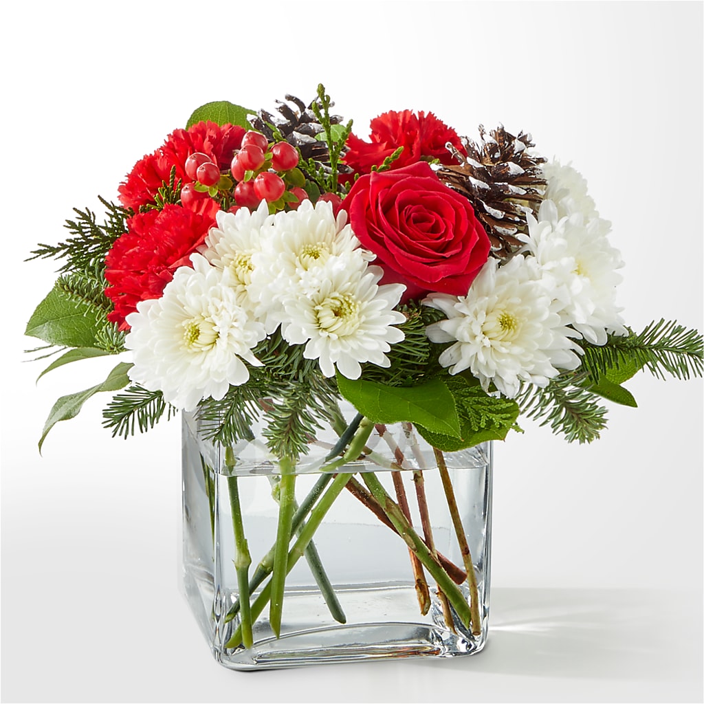 Snow Angel Bouquet –  Flowers The Bouquet Of Roses, Tampa FL