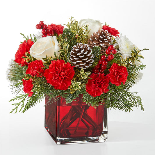 Christmas Market Bouquet –  Flowers The Bouquet Of Roses, Tampa FL