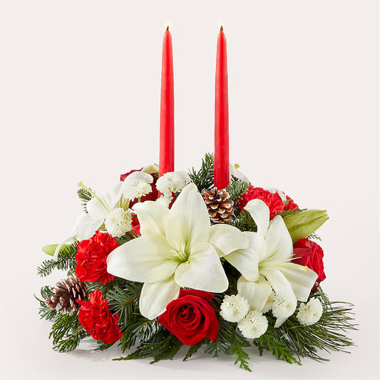 Seasonal Festivities Centerpiece –  Flowers The Bouquet Of Roses, Tampa FL