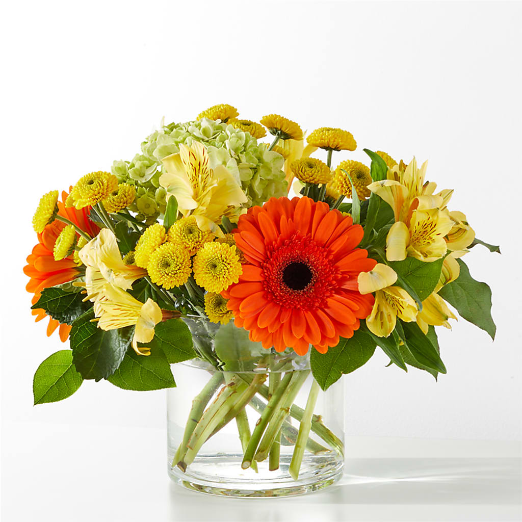 Autumn Sunshine Bouquet –  Flowers The Bouquet Of Roses, Tampa FL