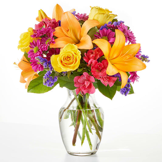 Colorful Visions Bouquet –  Flowers The Bouquet Of Roses, Tampa FL