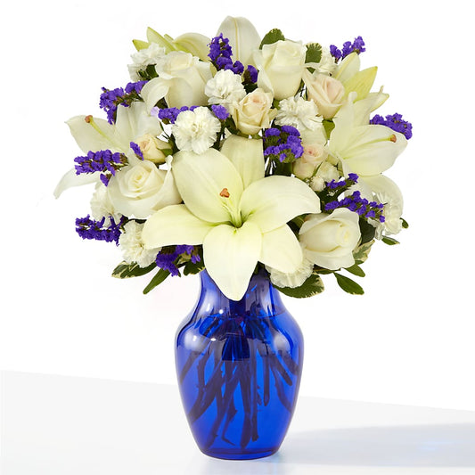 Sapphire Rush Bouquet –  Flowers The Bouquet Of Roses, Tampa FL