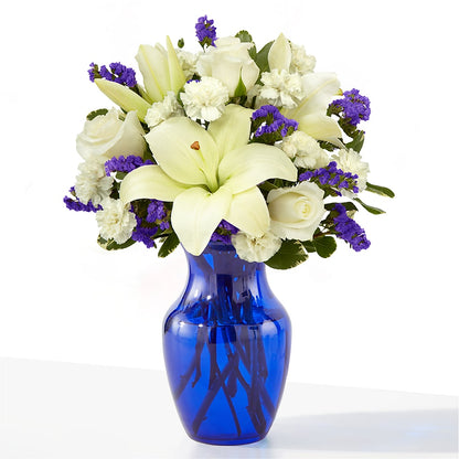 Sapphire Rush Bouquet –  Flowers The Bouquet Of Roses, Tampa FL