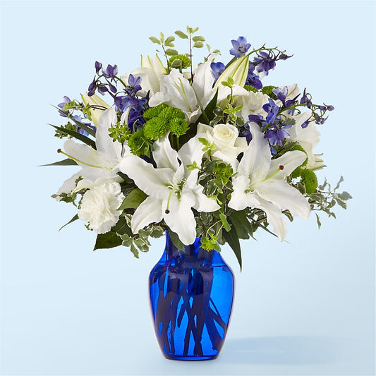Santorini Bouquet –  Flowers The Bouquet Of Roses, Tampa FL