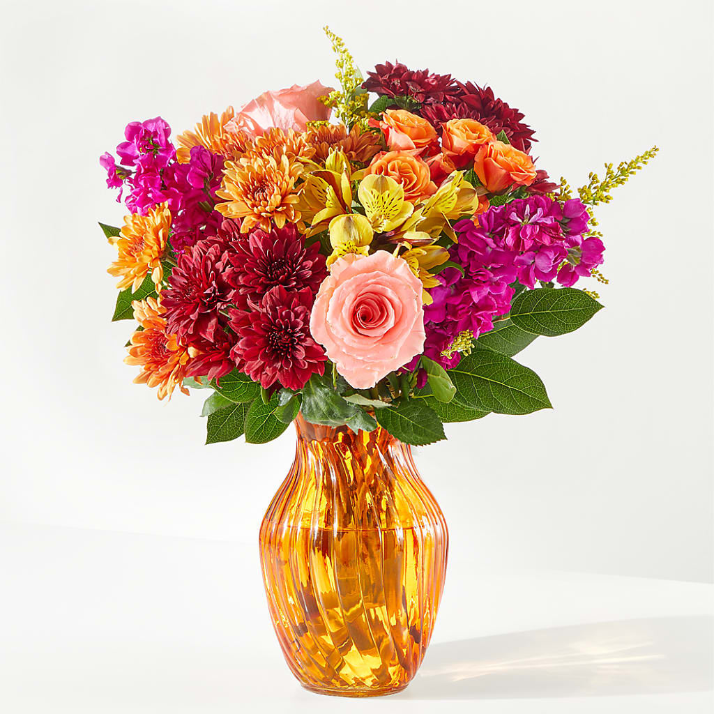 Amber Muse Bouquet –  Flowers The Bouquet Of Roses, Tampa FL