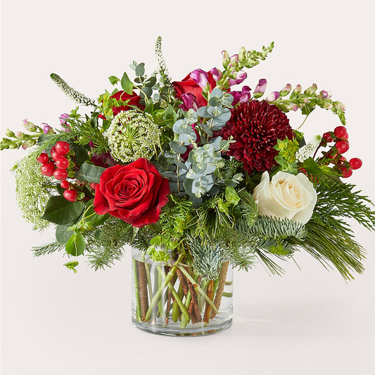 Cranberry Fizz Bouquet –  Flowers The Bouquet Of Roses, Tampa FL
