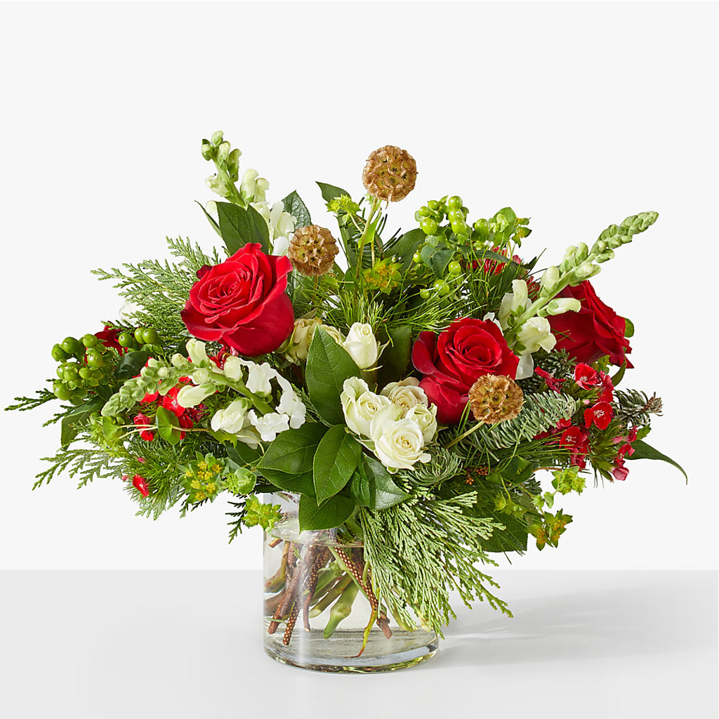 Deck the Halls Bouquet –  Flowers The Bouquet Of Roses, Tampa FL