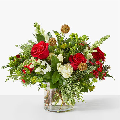 Deck the Halls Bouquet –  Flowers The Bouquet Of Roses, Tampa FL