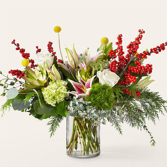 Berry & Bright Bouquet –  Flowers The Bouquet Of Roses, Tampa FL