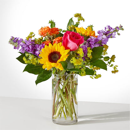 Vibrant Greetings Bouquet –  Flowers The Bouquet Of Roses, Tampa FL