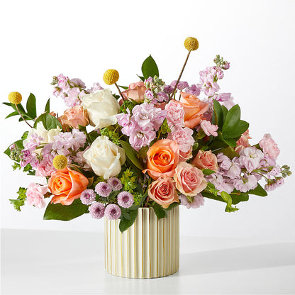French Market Bouquet with Ivory Vase –  Flowers The Bouquet Of Roses, Tampa FL