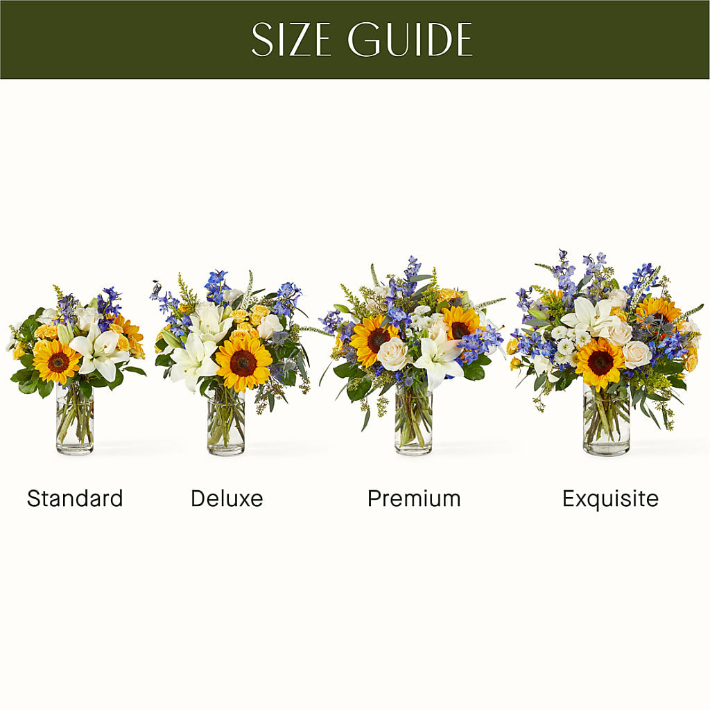 Wonderfully Sunny Bouquet –  Flowers The Bouquet Of Roses, Tampa FL