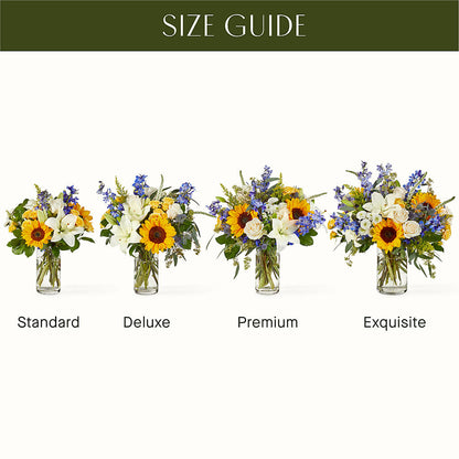 Wonderfully Sunny Bouquet –  Flowers The Bouquet Of Roses, Tampa FL
