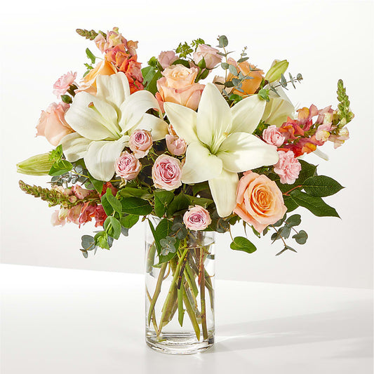 Grapefruit Splash Bouquet –  Flowers The Bouquet Of Roses, Tampa FL