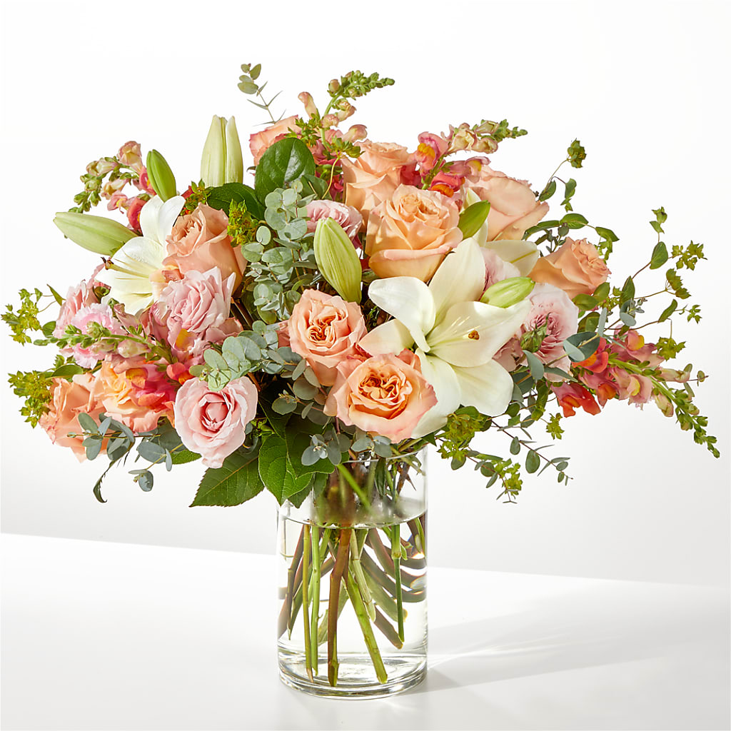 Grapefruit Splash Bouquet –  Flowers The Bouquet Of Roses, Tampa FL