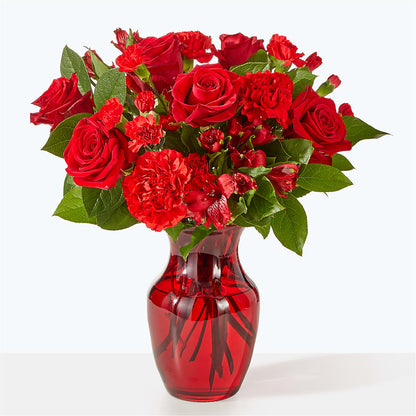 The Heartstrings Bouquet –  Flowers The Bouquet Of Roses, Tampa FL