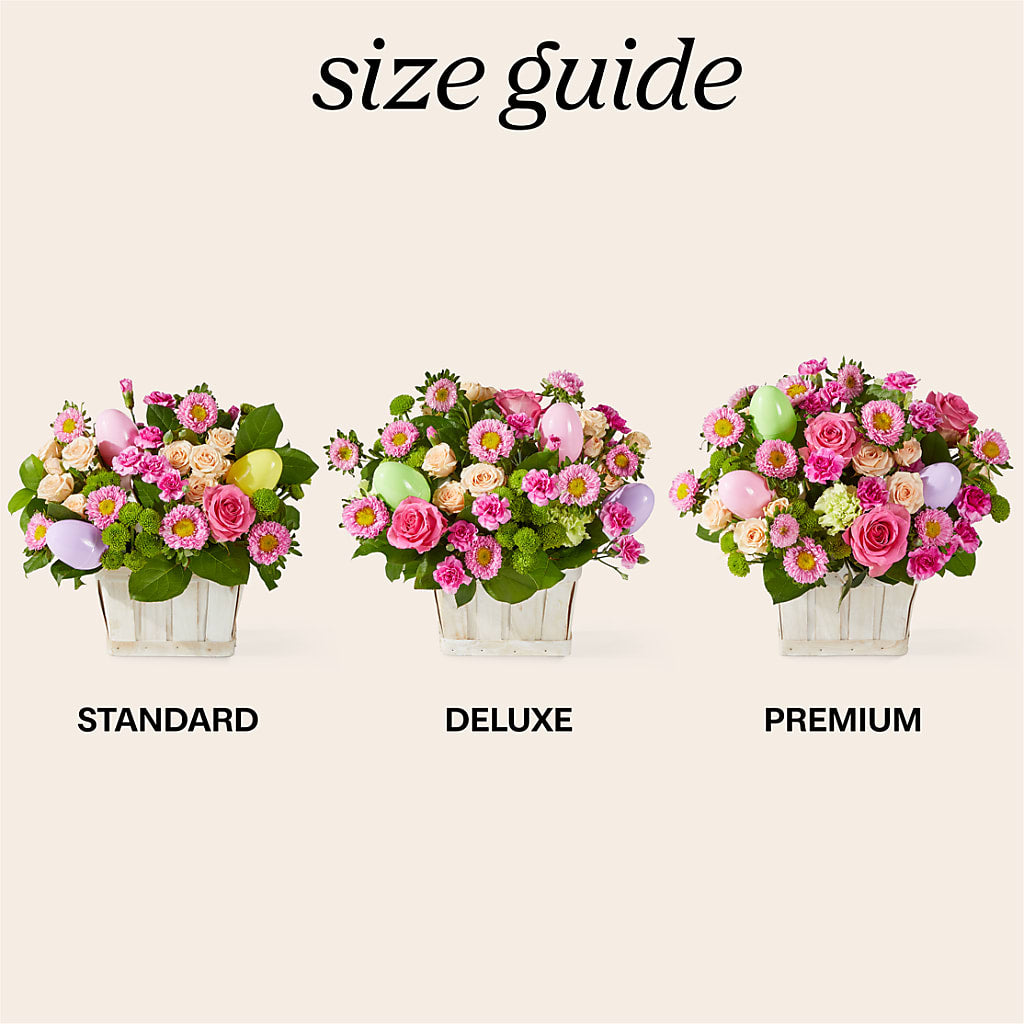 Get Eggcited Basket –  Flowers The Bouquet Of Roses, Tampa FL