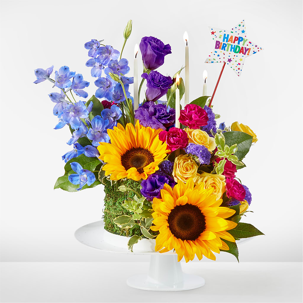 Star of the Day Floral Cake –  Flowers The Bouquet Of Roses, Tampa FL