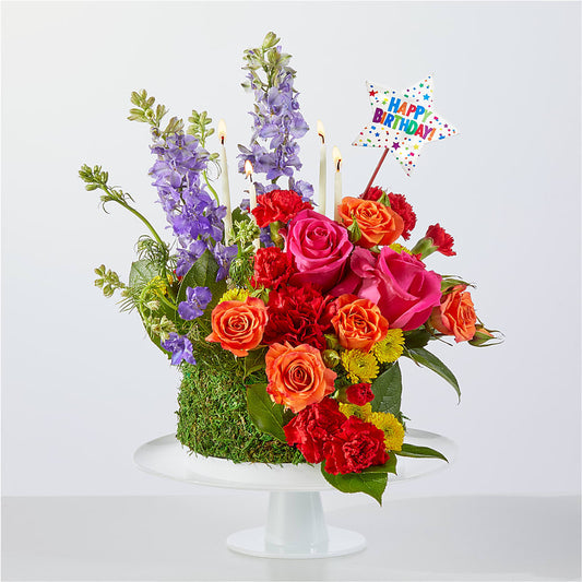 Best Year Yet Floral Cake –  Flowers The Bouquet Of Roses, Tampa FL