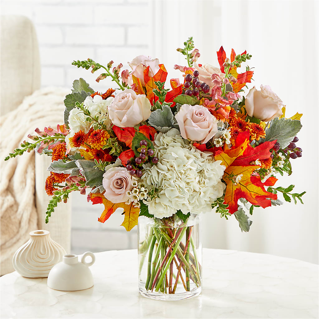 Autumnal Equinox Bouquet –  Flowers The Bouquet Of Roses, Tampa FL