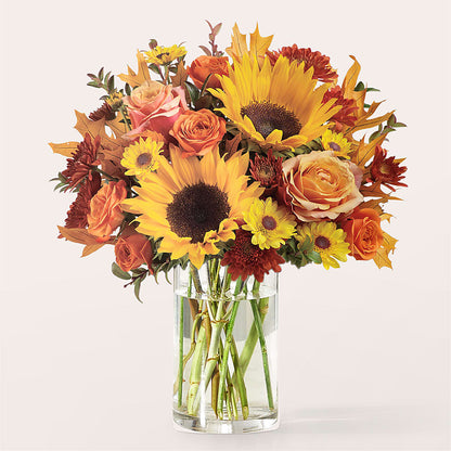 Fluttering Foliage Bouquet –  Flowers The Bouquet Of Roses, Tampa FL