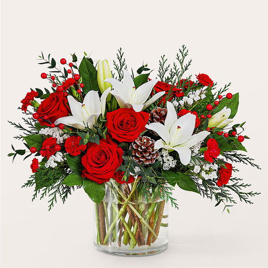 Best in Snow Bouquet –  Flowers The Bouquet Of Roses, Tampa FL
