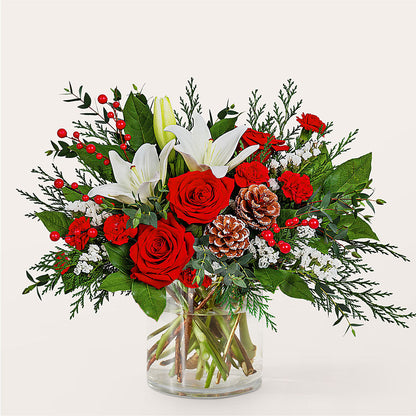 Best in Snow Bouquet –  Flowers The Bouquet Of Roses, Tampa FL