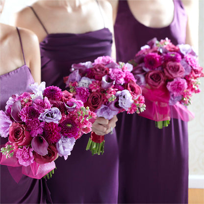 Bridesmaid's Garden Bouquet –  Flowers The Bouquet Of Roses, Tampa FL