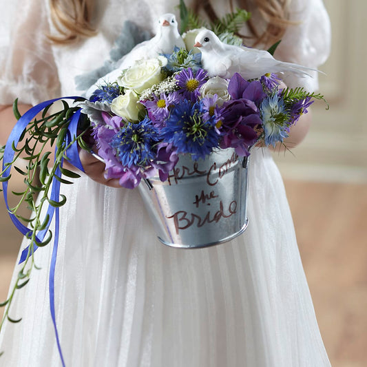 Enchantment Flower Girl Arrangement –  Flowers The Bouquet Of Roses, Tampa FL