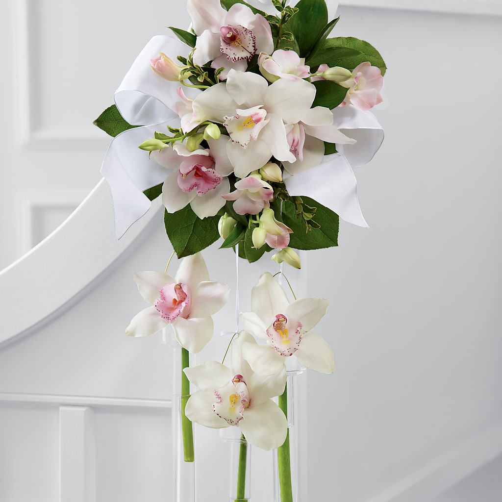 Perfect Entrance Pew Arrangement –  Flowers The Bouquet Of Roses, Tampa FL