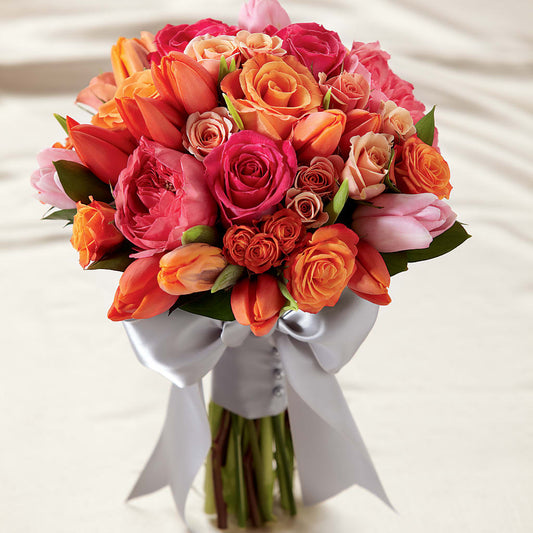 Sunset Dream Bouquet –  Flowers The Bouquet Of Roses, Tampa FL