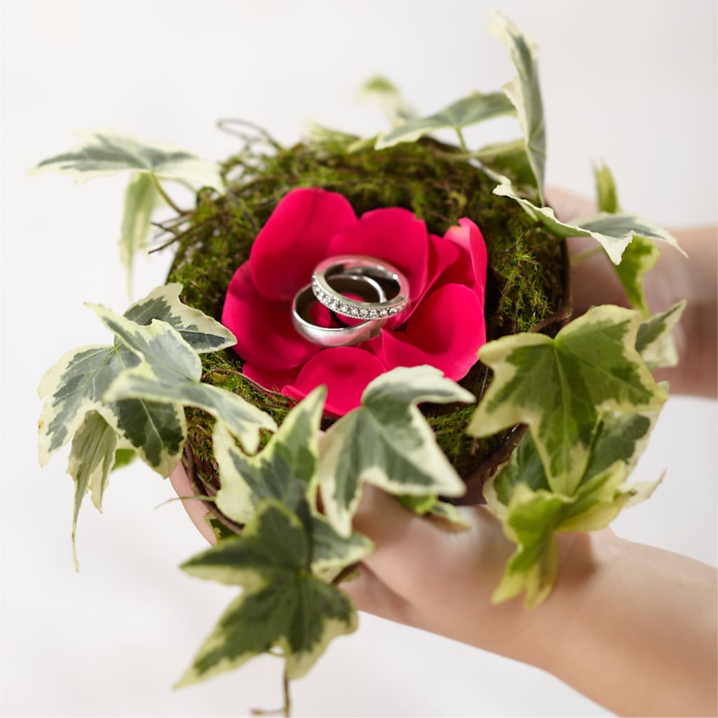 Lila Rose Ring Nest –  Flowers The Bouquet Of Roses, Tampa FL