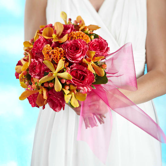 Brilliant Shades of Love Bouquet –  Flowers The Bouquet Of Roses, Tampa FL