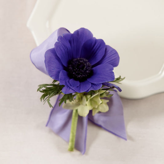 Purple Passion Boutonniere –  Flowers The Bouquet Of Roses, Tampa FL