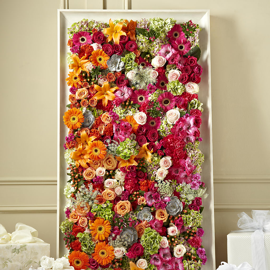 Fresh Picked Floral Wall –  Flowers The Bouquet Of Roses, Tampa FL
