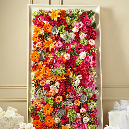 Fresh Picked Floral Wall –  Flowers The Bouquet Of Roses, Tampa FL