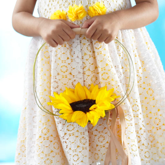 Sweet Sunshine Flower Girl Bouquet –  Flowers The Bouquet Of Roses, Tampa FL