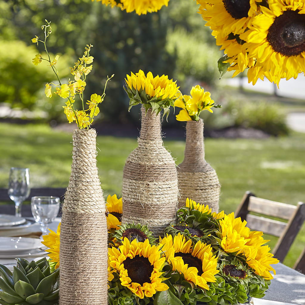 Sublime Garden Centerpiece –  Flowers The Bouquet Of Roses, Tampa FL