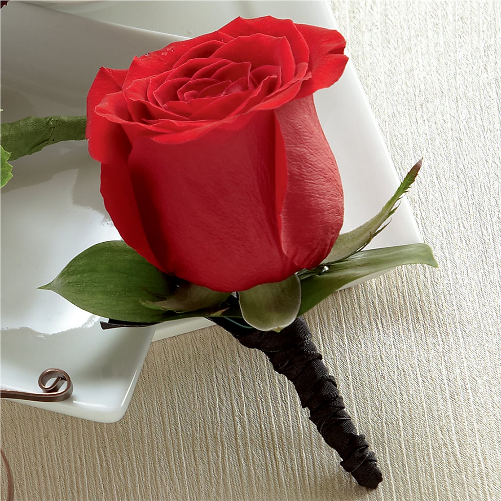 Red Rose Boutonniere –  Flowers The Bouquet Of Roses, Tampa FL