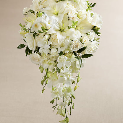 White Wonders Bouquet –  Flowers The Bouquet Of Roses, Tampa FL